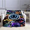 Murder-Drones Cartoon Printed blanket Flannel Warm blankets Soft and comfortable blanket bed linings cubre cama Birthday Gift
