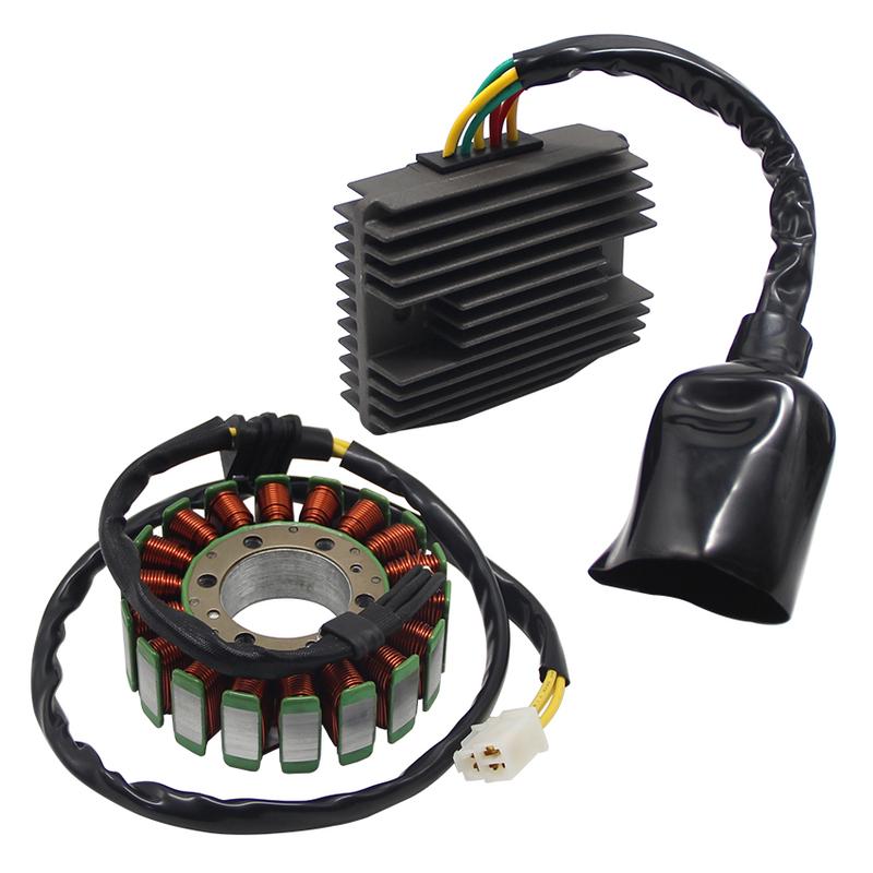 Motorcycle Generator Stator Coil+Voltage Stabilizer Rectifier Regulator For Honda VFR800 Interceptor VFR 800 FiW/FiX 1998 - 1999