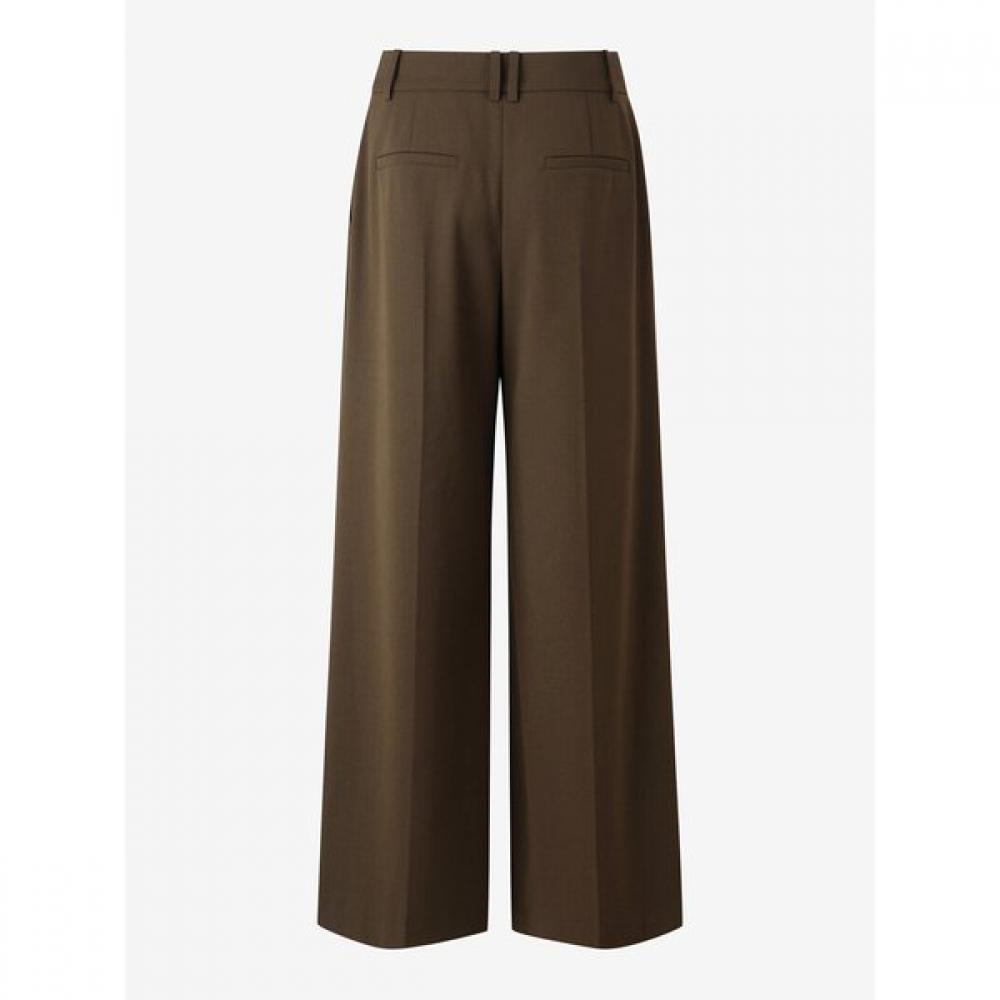 Cc Collect Wool Blend Wide Pants One Tuck  C253msa001c 