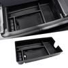 Center Console Armrest Organizer Tray Storage Box Holder Container Fit for Lexus RX  2024 2025 Black