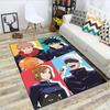 Jujutsu Kaisen Characters Home Carpet Office Decorative Carpet For Living Room Bedroom Door Mat Floor Rug Computer Chair Area Rug