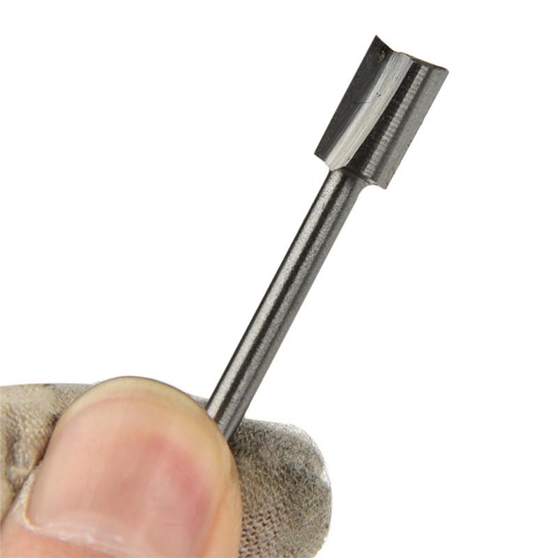 Hibye 10Pcs Titanium Mini Hss Router Bits Trimmer Shank 1/8 3mm Fr Rotary Tool Hibye 10Pcs Titanium Mini Hss Router Bits Trimmer Shank 1/8 3mm Fr Rotary Tool