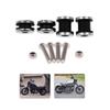 TCMI H-D Quick Release Docking Hardware Kit Fits Harley Sportster XL Removable Sissy Bar 2004-2020, Chrome #5