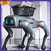 Leo 2026 Nový Ai Chytrý Dálkově Ovládaný Robotický Pes Programovatelný S Nakládacím Košíkem Světelné A Zvukové Efekty Pro Chlapce Narozeninový Dárek