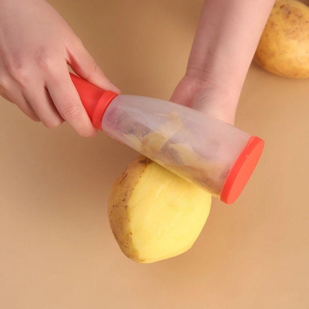 With Storage Box Fruit Peeler Stainless Steel Knife Peeler Peeling Knife Household Kitchen