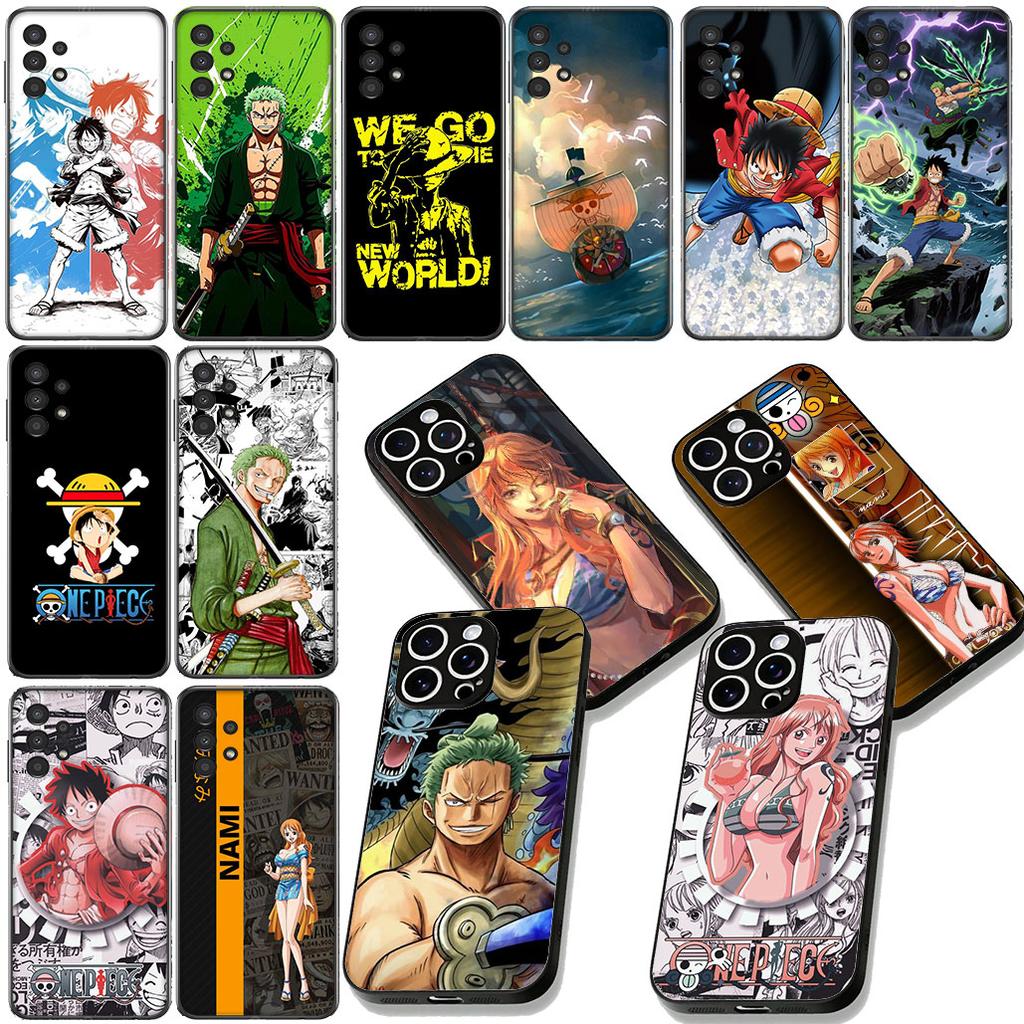 Luffy Roronoa Zoro Nami ONE PIECES Phone Case for Xiaomi Poco C85 C65 C75 X7 X6 M6 M8 F7 F8 Ultra F6 Pro Cover Casing