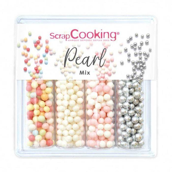 Mix de décors sucrés multicolores 56 g