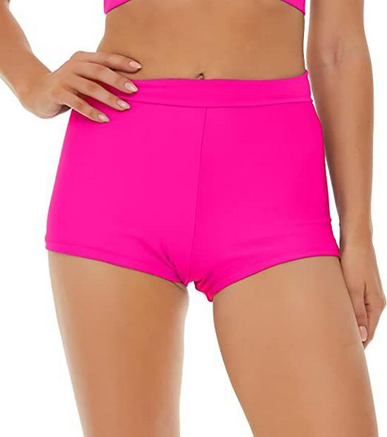 European & American Fashion Women's Split Swimsuit - Versatile Bikini Boyleg Trunks Style