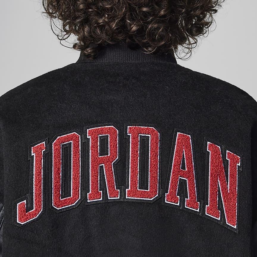 Jordan Jackets & Coats Flight Black Kids' HQ7063-010