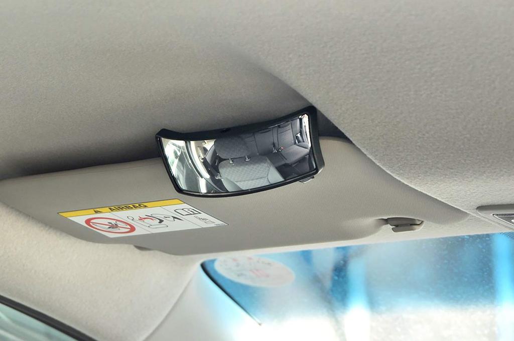 fortune JDM Panoramic View Support Mirror, Clear Lens JPS-01