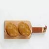Amosfun 9cm Fake Potato Realistic Fake Lightweight Styrofoam Perfect for Photo Store Kitchen Pretend and Harvest Model, Potato, Model, Shoots,