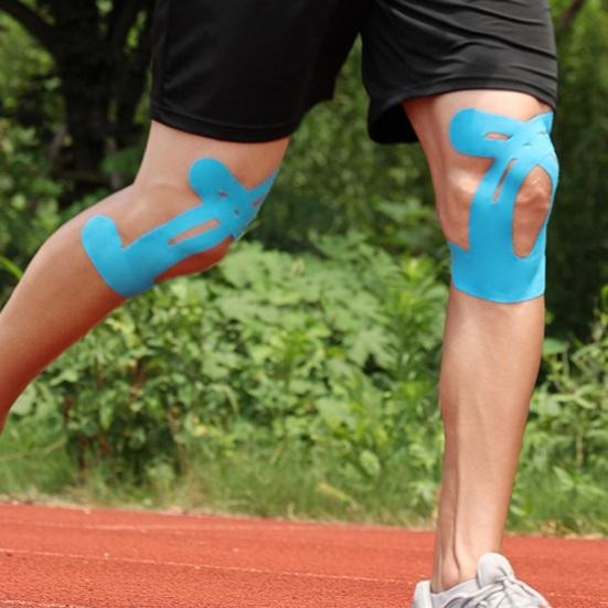 Forhåndskåret Kinesiologi Knepute Knepine Lindring Leddbåndstøtte Stabilitet Elastisk Pustende Atletisk Kinetisk Kne Ankel Muskeltape Plaster