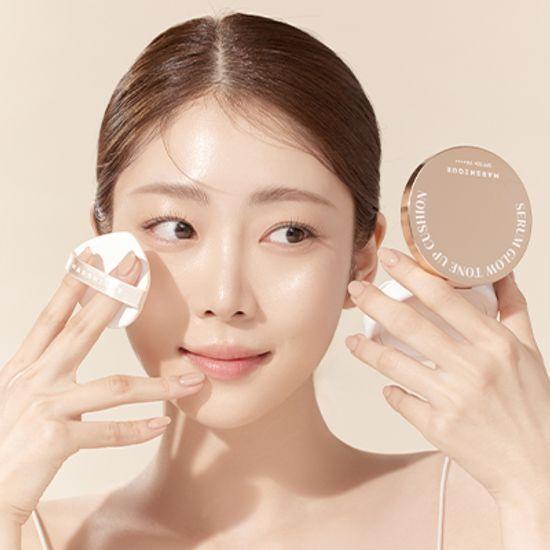 MARSHIQUE Serum Tone-Up Sun Cushion 12g