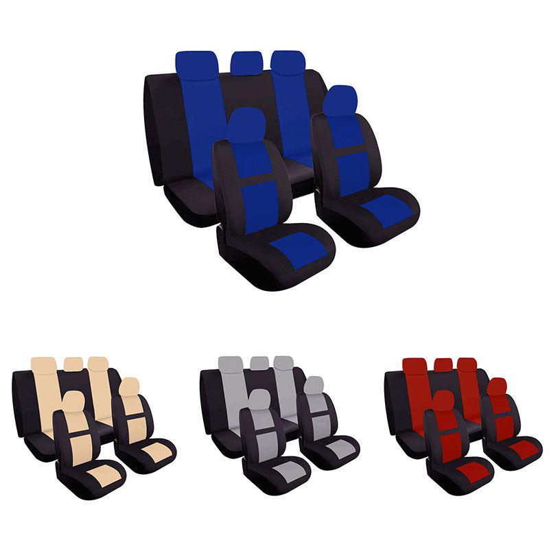 Mesh Seat Covers Polyester Seat Protector Frontrear Cover For 5seats 9pcs Car