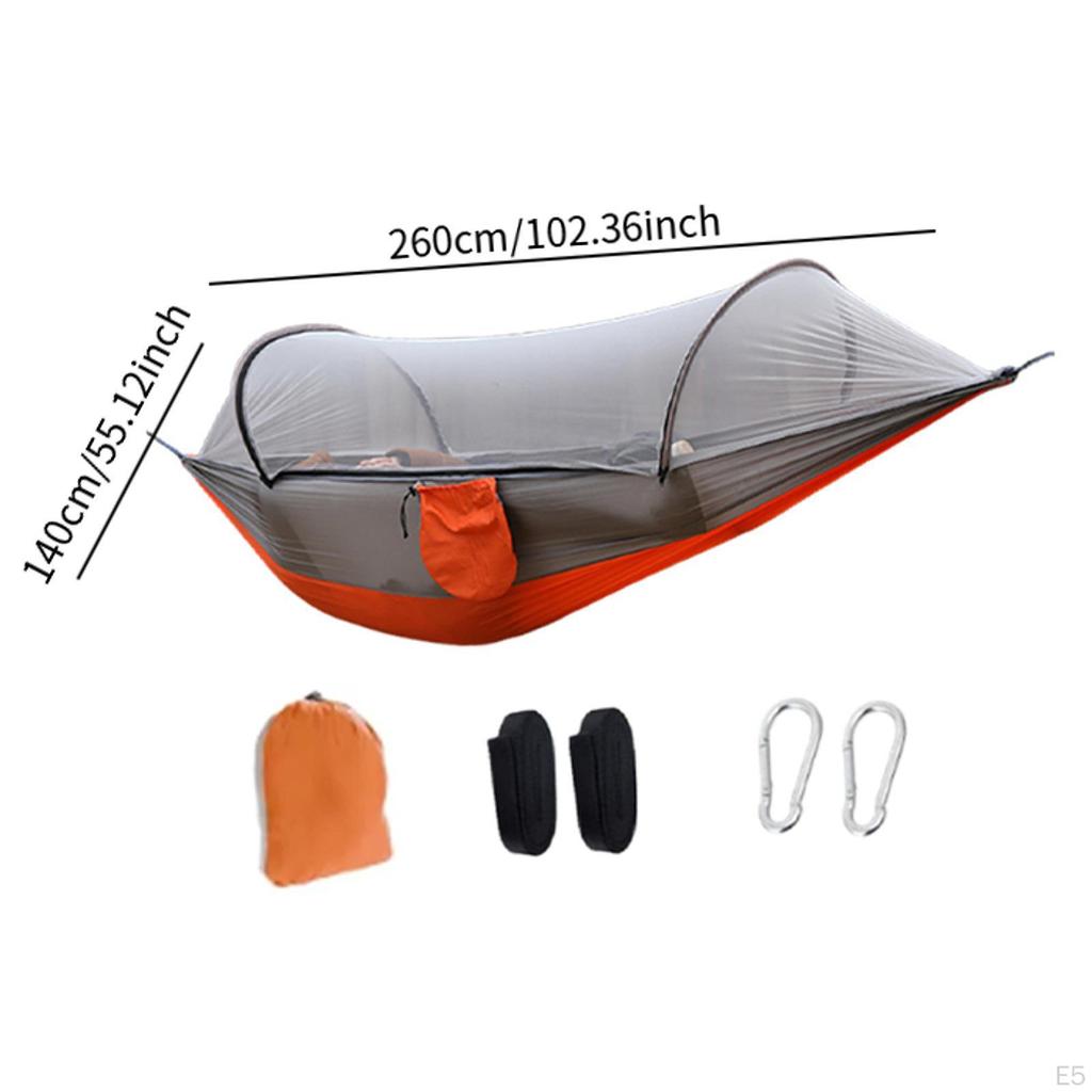 Camping Hammock 2 Person Portable Accessories Tree Swing Bed Sleeping