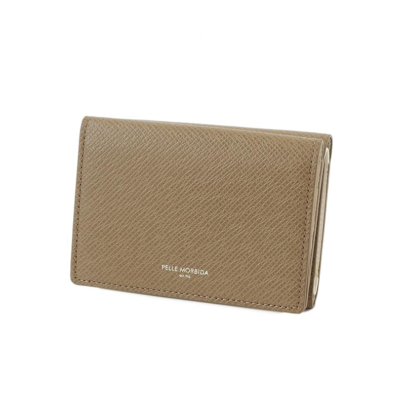

[Pelle Morvida] trifold wallet Greige PM-BA319-GRE