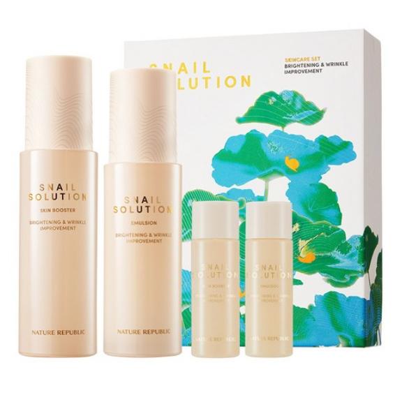 [Nature Republic] Snail solution 2-piece special set