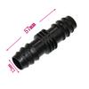 10Pcs Straight Drip Hose Connector Quick Connector Tool Straight Vegetable Garden Irrigation System Repair Tool
