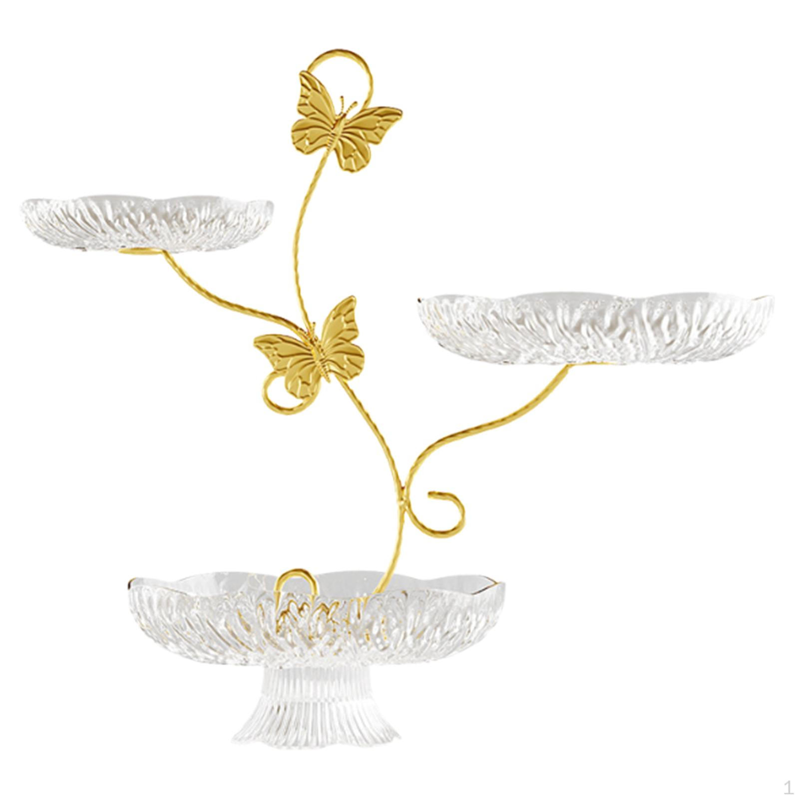 

3-ярусная миска для кухонной столешницы, ступенчатая сетка, современная подставка, подносы для хранения домашнего использования