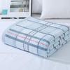 Jinhao Pure Cotton Plaid Travel Blanket