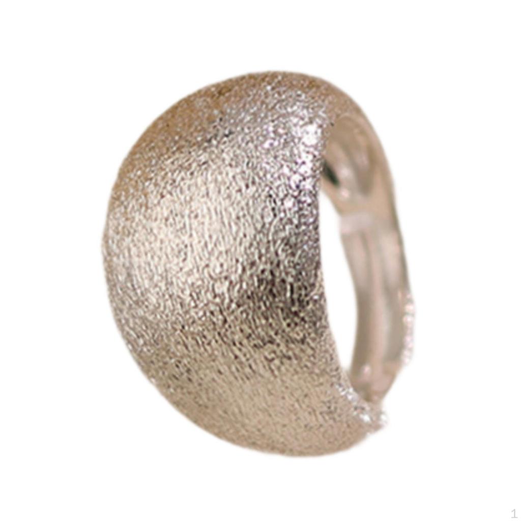 Brushed Ring Copper Round Wedding for Birthday Graduation Mother's Day