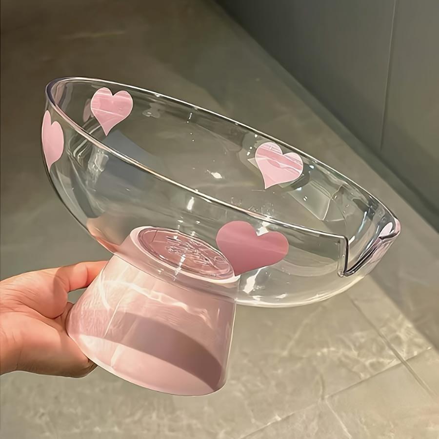 

Пластиковая корзина для сушки фруктов и овощей в форме сердца, кухонный дуршлаг, дуршлаг для промывания и хранения продуктов 1 Piece - Pink Heart