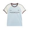 Li Ning Sports Lifestyle Series Letter Round Neck T-Shirt Women Tops ATSW366-1