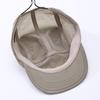 Fashion Hat Japanese simple, light, breathable and quick-drying five-piece baseball cap for men and women without soft top sunscreen cap summer