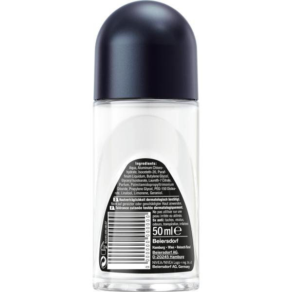 Nivea Men Black & White Deo Roll On 50ml