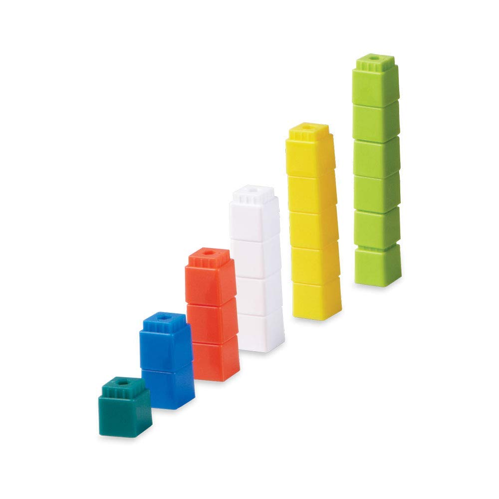 Learning Resources Unilink Math Authentic Cubes, 100-Piece Set, H2M46482,