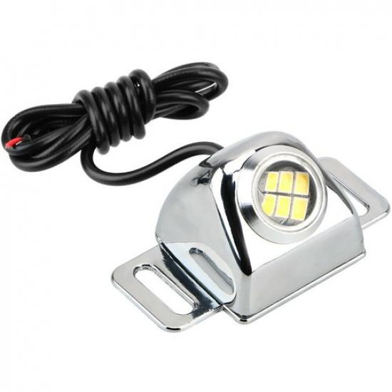 Silver Shell Car LED Reverse Lamp Parking Auxiliary Backup Tail Light Waterproof