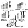 12/20/40pcs Ultimate Hand Tap and Die Set - Complete M3-M12 Screw Thread Plugs, Straight Taper Reamer Tools for DIY Enthusiasts
