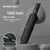 Men's Dual-Use Automatic Folding Umbrella: Windproof, Sun & Rain Protection, Customizable