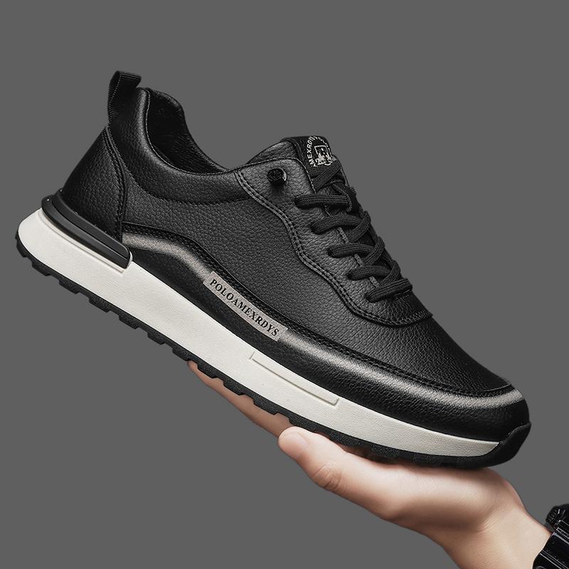 Fashion Men's Casual Shoes Breathable Retro Flat Shoes Zapatillas Hombre Men Lace-up Trainers Running Outdoor Sneakers Big Size