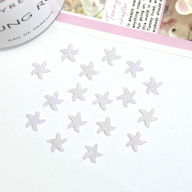 Starfish Nail Art Accessories Japanese Fresh Sweet Ocean Series Fine Glitter Nail Wearable Nails Earrings Accessories
