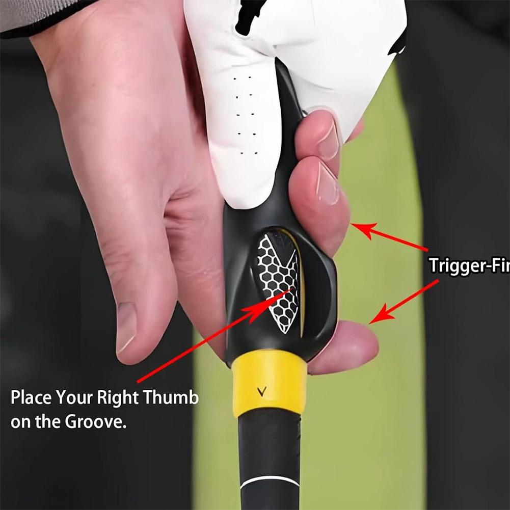 Golf Club Grips Correction Swing Training Grip Type Trainer Device for General Beginner Learn Posture for Right Left Hand Golfer