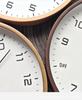 2024 Japanese Solid Wood Wall Clock - Nordic Silent Design for Living Room