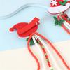 Festive Hair Clip for Kids Fringed Beads Hairclip Santa Hat/Christmas Tree Side Hairpin Women Christmas Hair Accessories