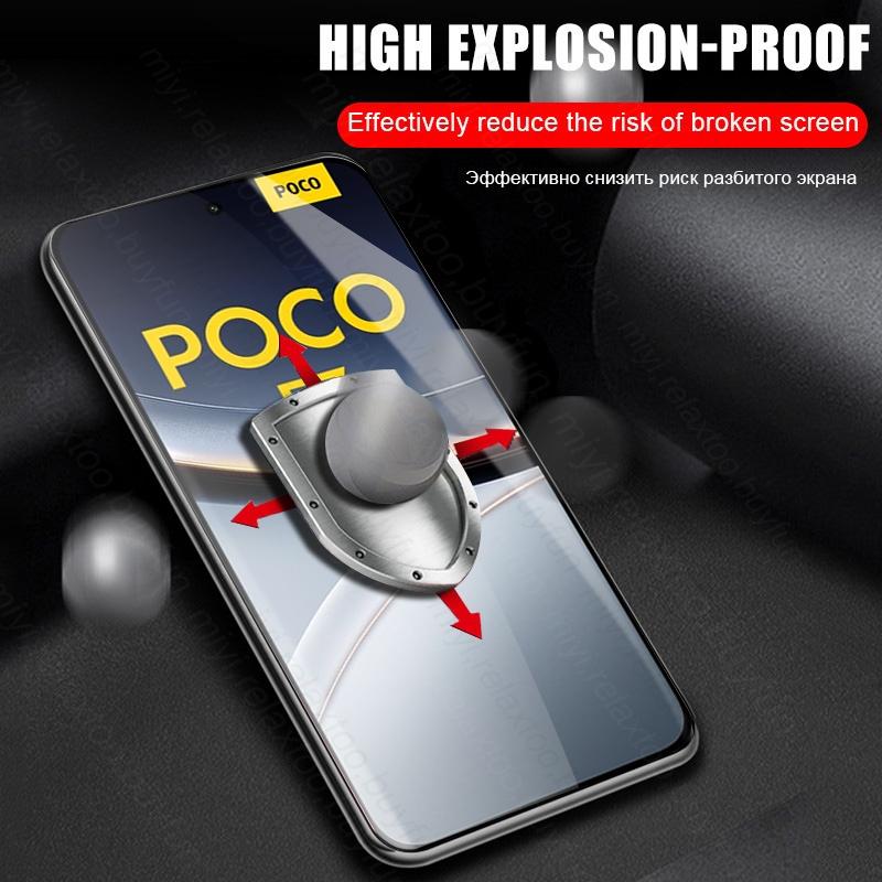 6 In 1 999D Hydrogel Film For Xiaomi Poco F7 5G Curved Screen Protectors On PocoF7 Poko Little F7 F 7 Ultra Pro 7F Camera Glass