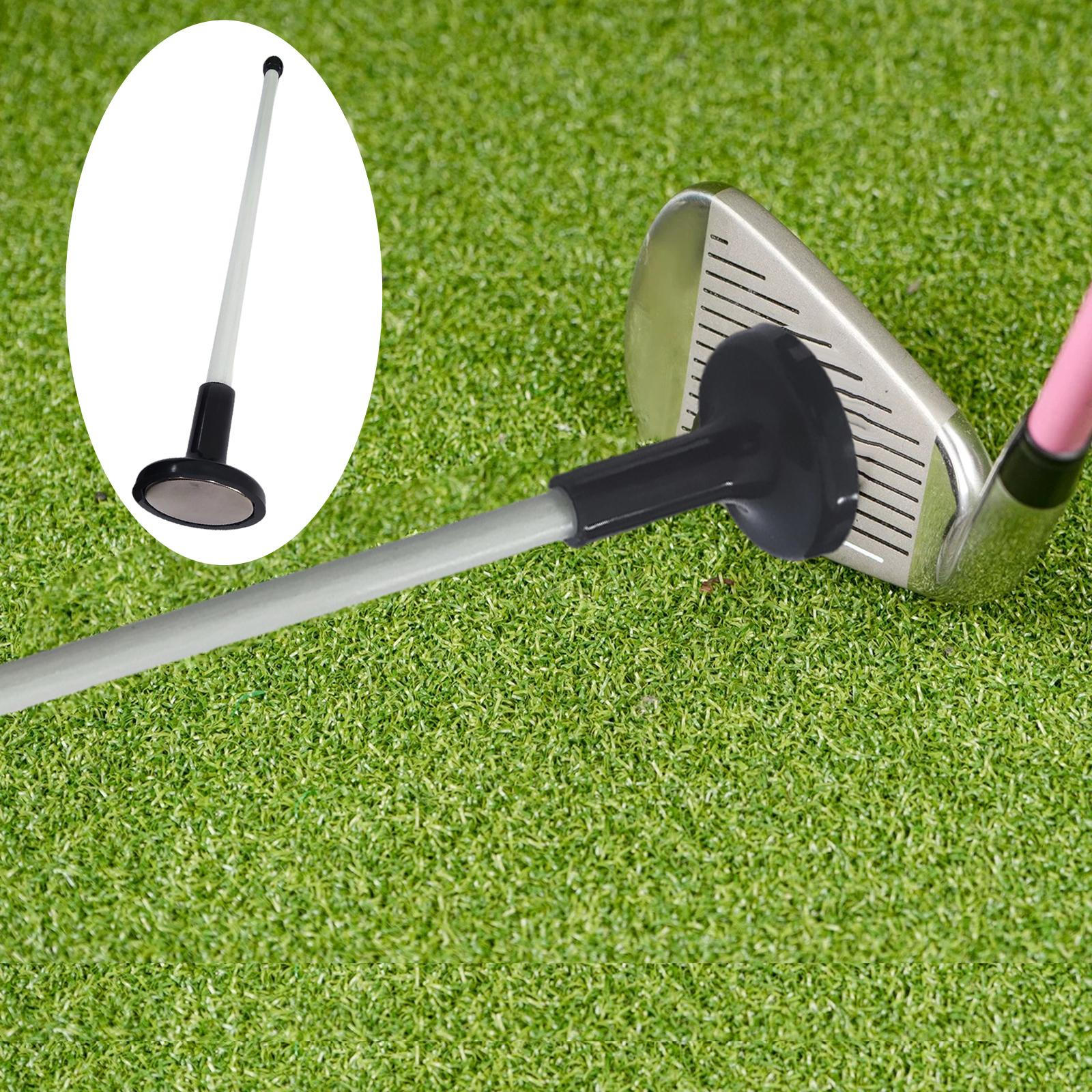 Golf Alignment Rod, Club Telescopic, Portable Gifts Swing Training Aid,Swing