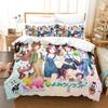 Anime Uma musume Prety Derby Beding Set Soft Duvet Cover Bed Linen Set Comfortable Quilt Cover Pilowcase Warm Comforter king Quen Sized Dimensions