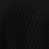 Men's Casual Loose Fit Jacquard Short Sleeve Polo Shirt with Button Collar and Textured Knit Pattern for Everyday Wear
