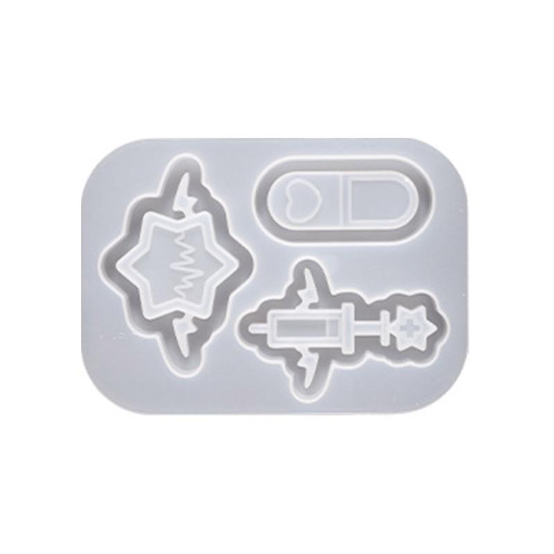 

Прозрачный зыбучие пески шприц силиконовые формы шейкер масло УФ смола эпоксидная смола брелок форма для DIY кулон ювелирные изделия изготовление