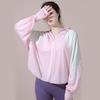 Quick Drying Sunscreen Coat Face Guard Fashion Hooded Wide Brim Thin Shawl Sunscreen Coat Clothing