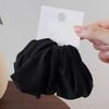 4Pcs Hair Rope Thickened Widened High Elastic Hair Ties Solid Color Ponytail Holders Soft Hair Accessories