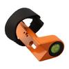 Heavy Duty 90 Degree Right Angle Bubble Level for Standard Rod with Large Diameter Vial for Clear and Accurate Measurements