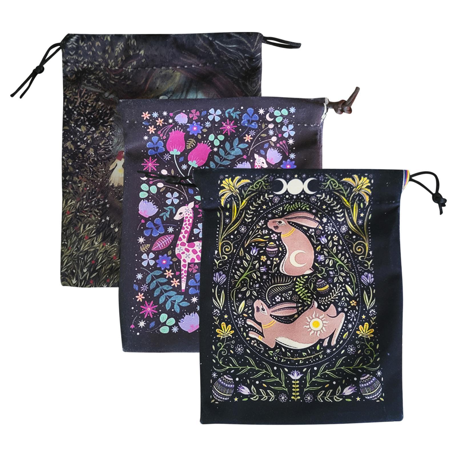 

Чехол для карт Таро | Прочный держатель для карт Таро на шнурке | Сумки для карт Таро 13x18 см для Witch Divi