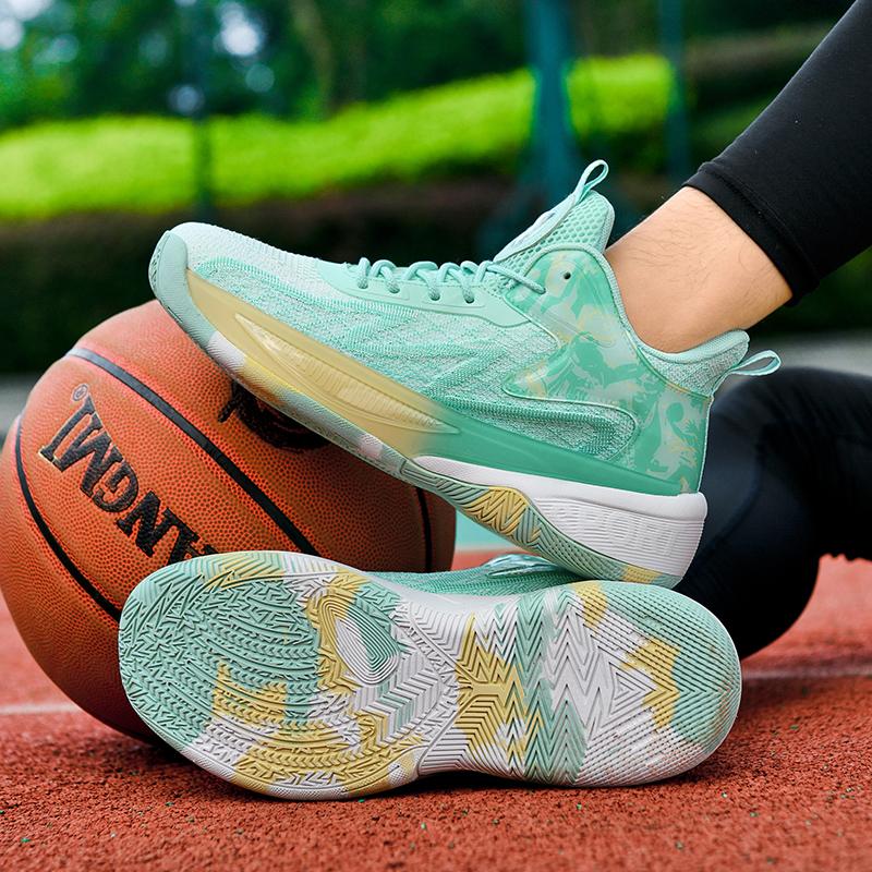 Men's sneakers basketball shoes four season breathable outdoor Racing running shoes soft-sole non-slip casual speed sports shoes