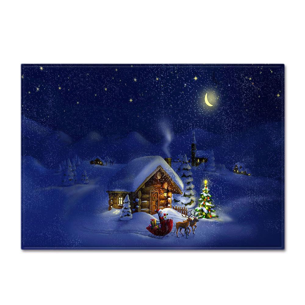 Christmas Living Room Floor Mat Bedroom Dining Room Carpet Carpet Doormat
