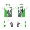 Volleyball Uniform Set Breathable Sports Training Jersey Men Women Striped Team Wear
